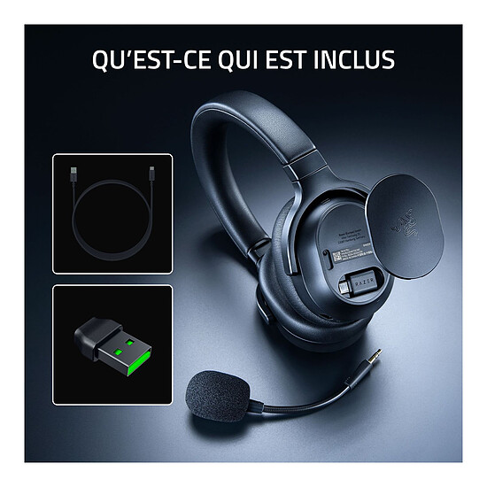 Casque micro Razer Barracuda V2 Pro Noir - Autre vue