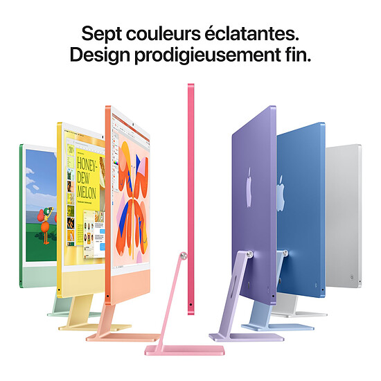 Mac et iMac Apple iMac M6 (2026) 24" 16 Go 256 Go Vert (MH084FN/A) - Autre vue