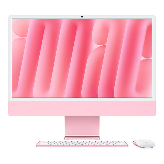 Mac et iMac Apple iMac M6 (2026) 24" 16 Go 256 Go Rose (MH0A4FN/A) - Autre vue