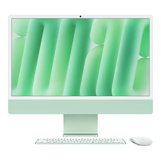 Mac et iMac Apple iMac M6 (2026) 24" 24 Go 512 Go Vert (MH1G4FN/A) - Autre vue