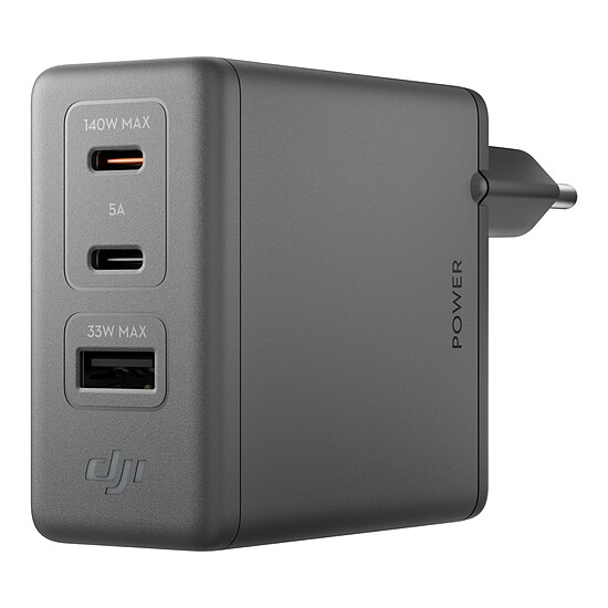 Chargeur DJI Power Charging Combo 140W GaN + Câble 1m - Autre vue