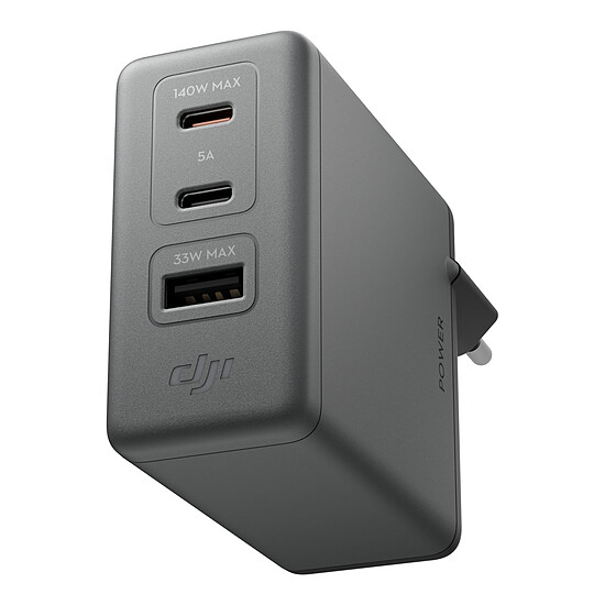 Chargeur DJI Power Charging Combo 140W GaN + Câble 1m - Autre vue