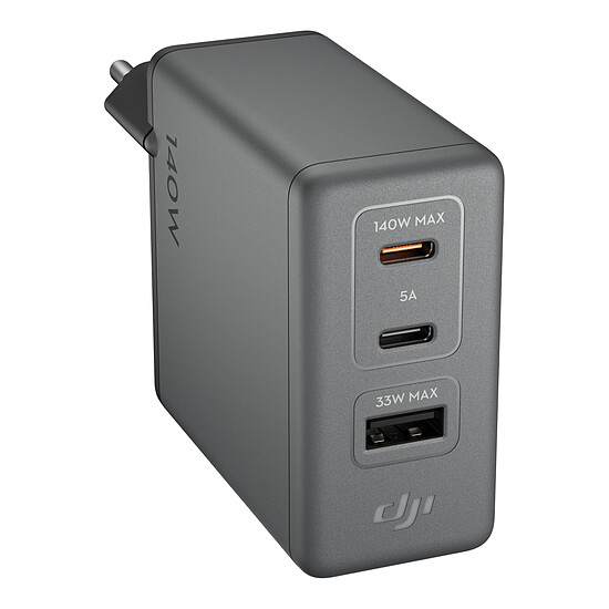 Chargeur DJI Power Charging Combo 140W GaN + Câble 1m - Autre vue