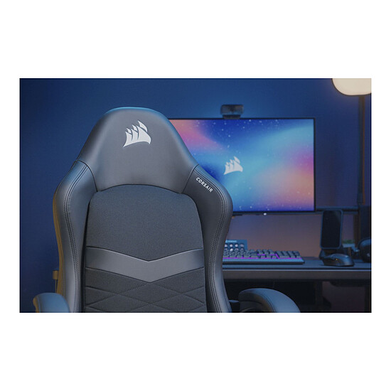 Fauteuil gamer Corsair TC80 Noir - Autre vue
