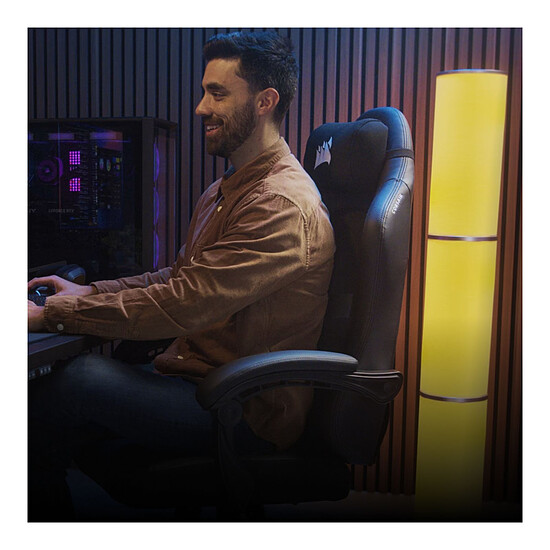 Fauteuil gamer Corsair TC80 Noir - Autre vue