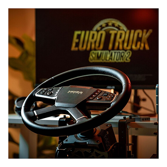 Volant Simracing Moza R5 Pro Truck Simulator - Autre vue