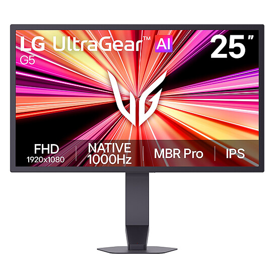 Écran PC LG 24.5" LED - UltraGear 25G590B-B - Autre vue