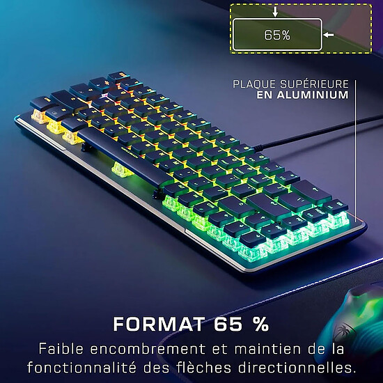 Clavier PC Turtle Beach Vulcan II Mini - Noir - Autre vue