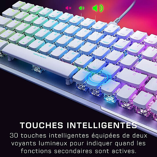 Clavier PC Turtle Beach Vulcan II Mini - Blanc - Autre vue