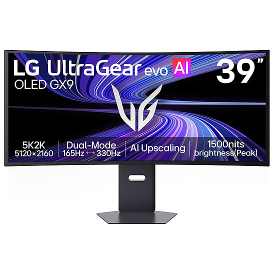 Écran PC LG 39" OLED - UltraGear Evo AI 39GX950B-B - Autre vue