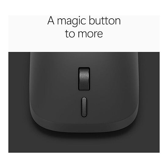 Souris PC Microsoft Surface Mouse - Noir (2e édition) - Autre vue