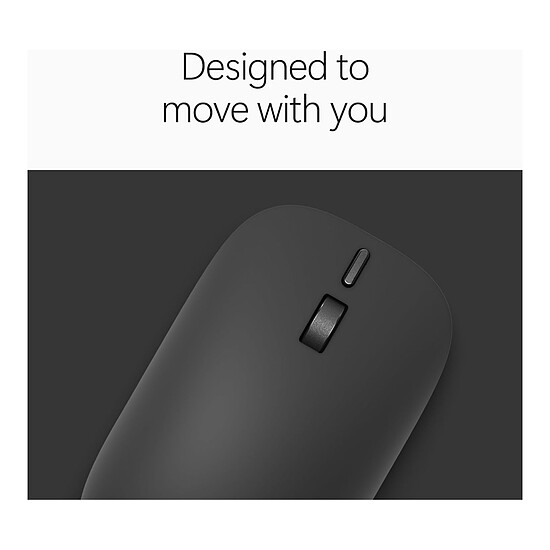Souris PC Microsoft Surface Mouse - Noir (2e édition) - Autre vue