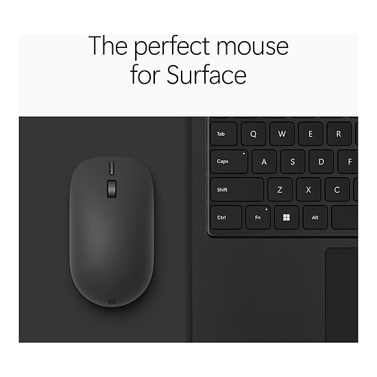 Souris PC Microsoft Surface Mouse - Noir (2e édition) - Autre vue