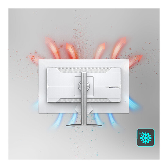 Écran PC Gigabyte  M27UP ICE - Autre vue