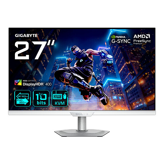 Écran PC Gigabyte  M27UP ICE - Autre vue