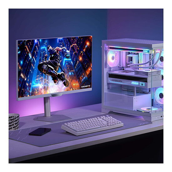 Écran PC Gigabyte  M27UP ICE - Autre vue