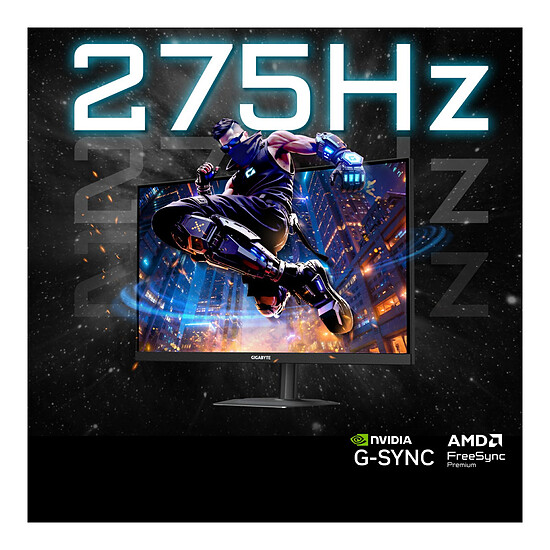 Écran PC Gigabyte 27" LED - G27Q26 - Autre vue