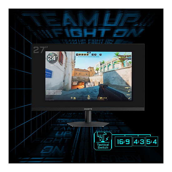 Écran PC Gigabyte 27" LED - G27Q26 - Autre vue
