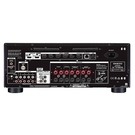 Ampli Home-Cinéma Onkyo TX-NR6100B Noir + Focal Sib Evo 5.1.2 Dolby Atmos - Autre vue