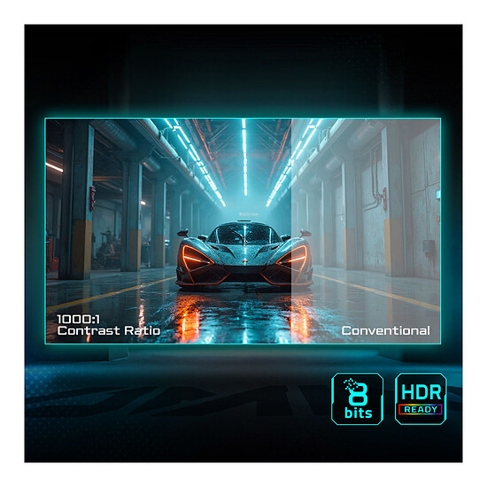 Écran PC Gigabyte GS32QA - Autre vue