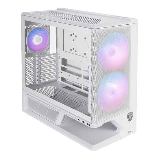 Boîtier PC MSI MPG VIXTA 300R AIRFLOW PZ Blanc - Autre vue
