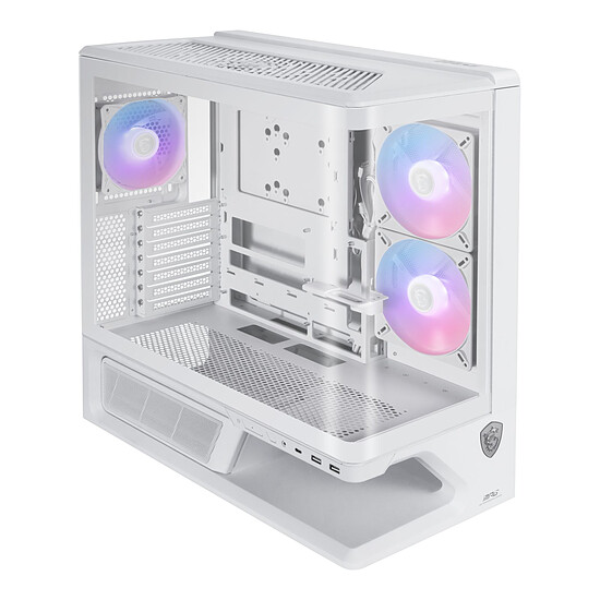 Boîtier PC MSI MPG VIXTA 300R PZ Blanc - Autre vue