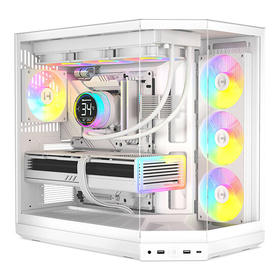 Boîtier PC HYTE Y50 Snow White (Blanc) - Autre vue