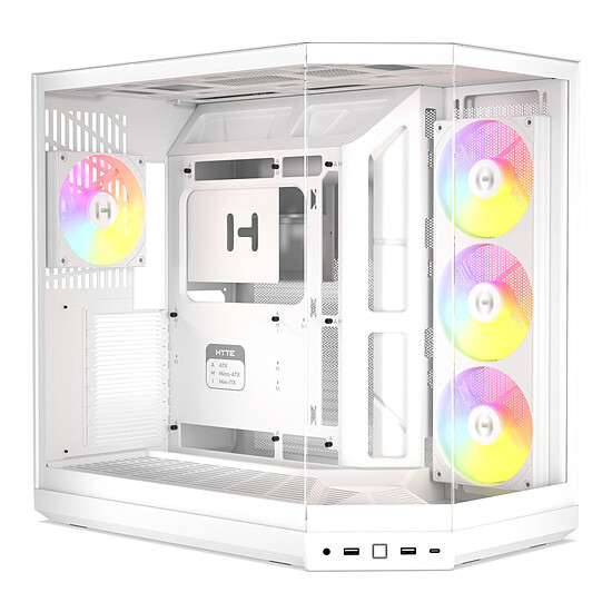 Boîtier PC HYTE Y50 Snow White (Blanc) - Autre vue