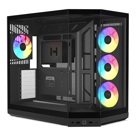 Boîtier PC HYTE Y50 Pitch Black (Noir) - Autre vue