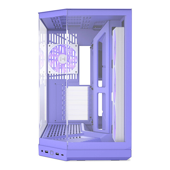 Boîtier PC HYTE Y50 Snow Taro Milk (Violet) - Autre vue