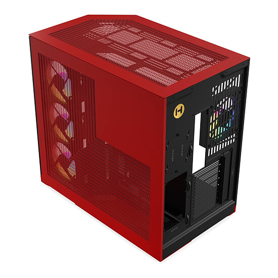 Boîtier PC HYTE Y50 Black Cherry (Noir/Rouge) - Autre vue