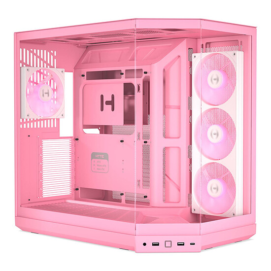 Boîtier PC HYTE Y50 Strawberry Milk (Rose) - Autre vue