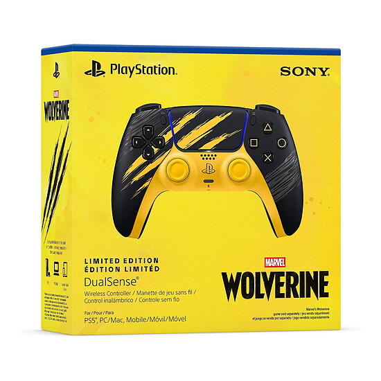 Manette de jeu Sony DualSense Limited Edition (Wolverine) - Autre vue
