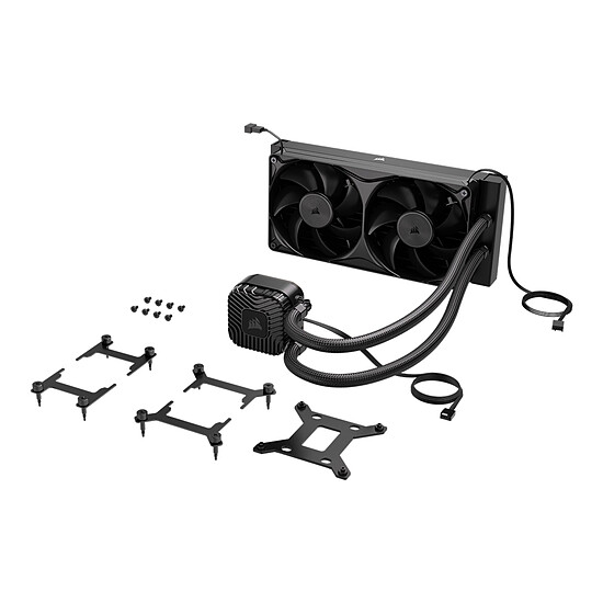Watercooling AIO Corsair Nautilus II 240 RS Noir - Autre vue