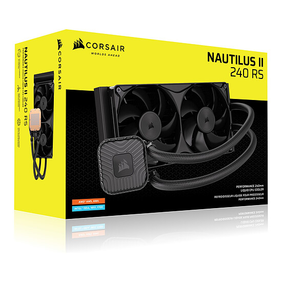 Watercooling AIO Corsair Nautilus II 240 RS Noir - Autre vue