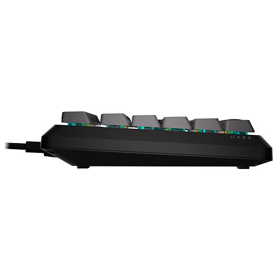 Clavier PC Corsair K55 Core RGB Gris - Autre vue