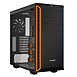 be quiet! Pure Base 600 Window Orange - Moyenne tour, ATX / Micro-ATX / Mini-ITX, sans alim., Noir, Acier