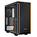 be quiet! Pure Base 600 Window - Noir/Orange - Boîtier PC vitré, Mini ITX / Micro ATX / ATX, 1 ventilateur 120 mm + 1 ventilateur 140 mm fournis