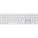 Clavier PC Apple Magic Keyboard avec pavé numérique - Argent - Autre vue