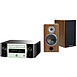 Mini-chaine Marantz MCR611 N1W Melody Stream, Radio internet, WiFi + Cabasse Antigua MT32 Noyer - Autre vue Mini-chaine Marantz MCR611 N1W Melody Stream, Radio internet, WiFi + Cabasse Antigua MT32 Noyer - Autre vue