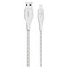 Adaptateurs et câbles Belkin Câble Duratek Plus USB-A vers Lightning (blanc) - 3 m - Autre vue