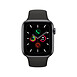 Montre connectée Apple Watch Series 5 Aluminium (Gris - Bracelet Sport Noir) - GPS - 44 mm - Autre vue Montre connectée Apple Watch Series 5 Aluminium (Gris - Bracelet Sport Noir) - GPS - 44 mm - Autre vue