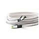 Câble RJ45 Cable RJ45 Cat 8.1 S/FTP (blanc) - 2 m - Autre vue