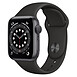 Montre connectée Apple Watch Series 6 Aluminium (Gris sidéral - Bracelet Sport Noir) - GPS - 40 mm - Autre vue Montre connectée Apple Watch Series 6 Aluminium (Gris sidéral - Bracelet Sport Noir) - GPS - 40 mm - Autre vue