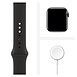 Montre connectée Apple Watch Series 6 Aluminium (Gris sidéral - Bracelet Sport Noir) - GPS - 40 mm - Autre vue Montre connectée Apple Watch Series 6 Aluminium (Gris sidéral - Bracelet Sport Noir) - GPS - 40 mm - Autre vue