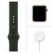 Montre connectée Apple Watch Series 6 Acier inoxydable (Or - Bracelet Sport Vert) - Cellular - 40 mm - Autre vue Montre connectée Apple Watch Series 6 Acier inoxydable (Or - Bracelet Sport Vert) - Cellular - 40 mm - Autre vue