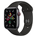 Montre connectée Apple Watch SE Aluminium (Gris sidéral - Bracelet Sport Noir ) - Cellular - 44 mm - Autre vue Montre connectée Apple Watch SE Aluminium (Gris sidéral - Bracelet Sport Noir ) - Cellular - 44 mm - Autre vue