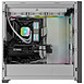 Boîtier PC Corsair iCUE 5000X RGB Tempered Glass - Blanc - Autre vue