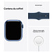 Montre connectée Apple Watch Series 7 Aluminium (Bleu - Bracelet Sport Bleu) - GPS - 41 mm - Autre vue
