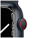Montre connectée Apple Watch Series 7 Aluminium (Minuit - Bracelet Sport Minuit) - Cellular - 45 mm - Autre vue